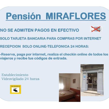 Pension Miraflores Zaragoza Buitenkant foto