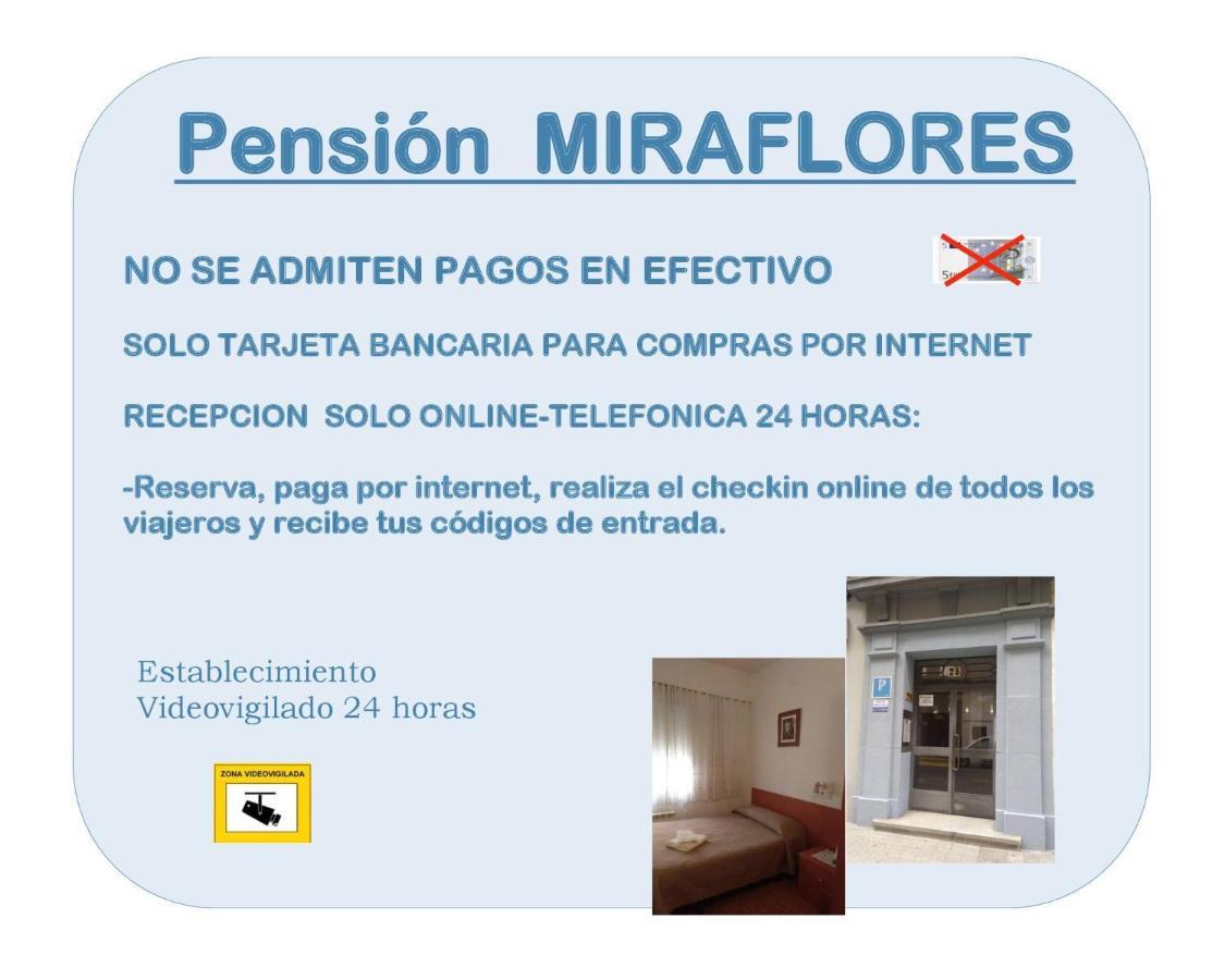 Pension Miraflores Zaragoza Buitenkant foto